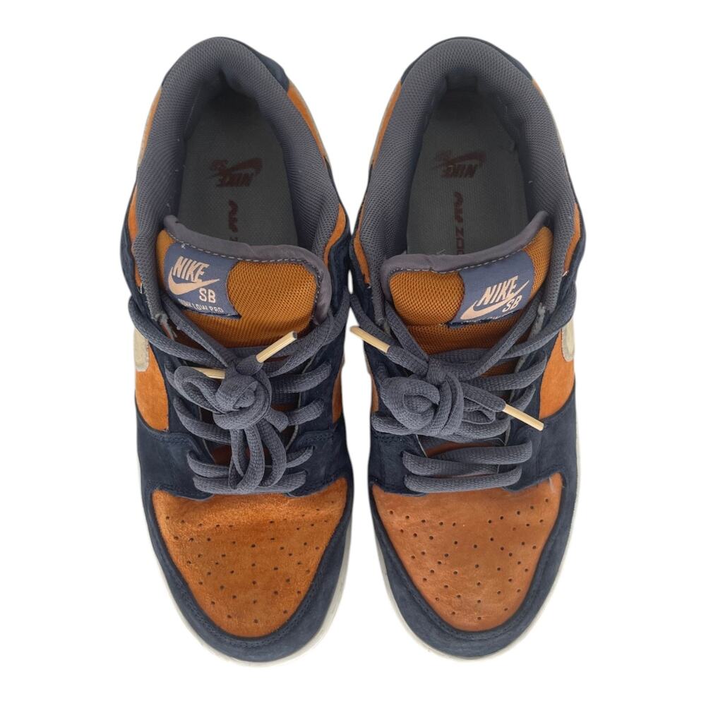 Nike SB Dunk Low Pro Orange Navy HF3063-002 Men's Size 8 - Picture 3 of 10